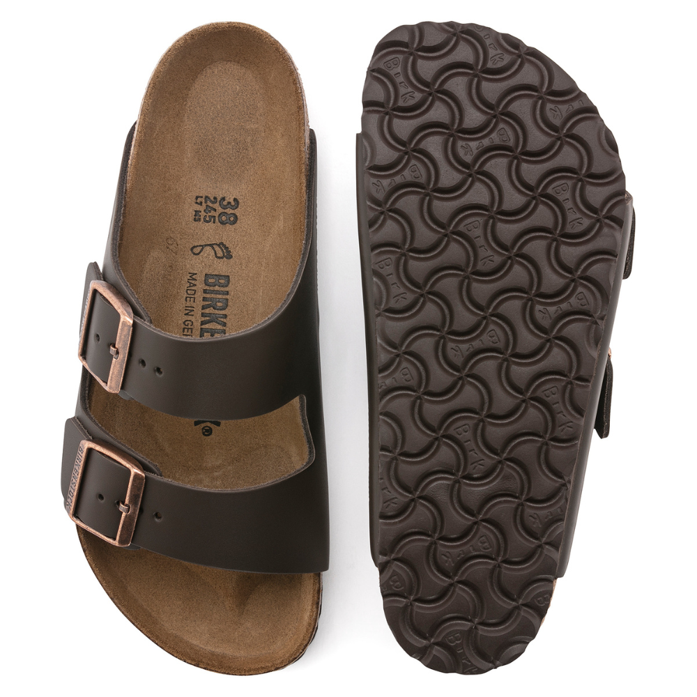 Birkenstock Arizona Smooth Leather Slides