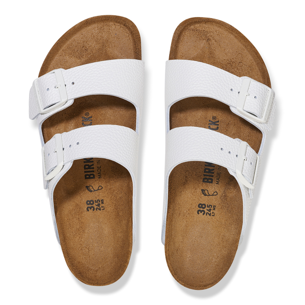 Birkenstock Arizona Smooth Leather White