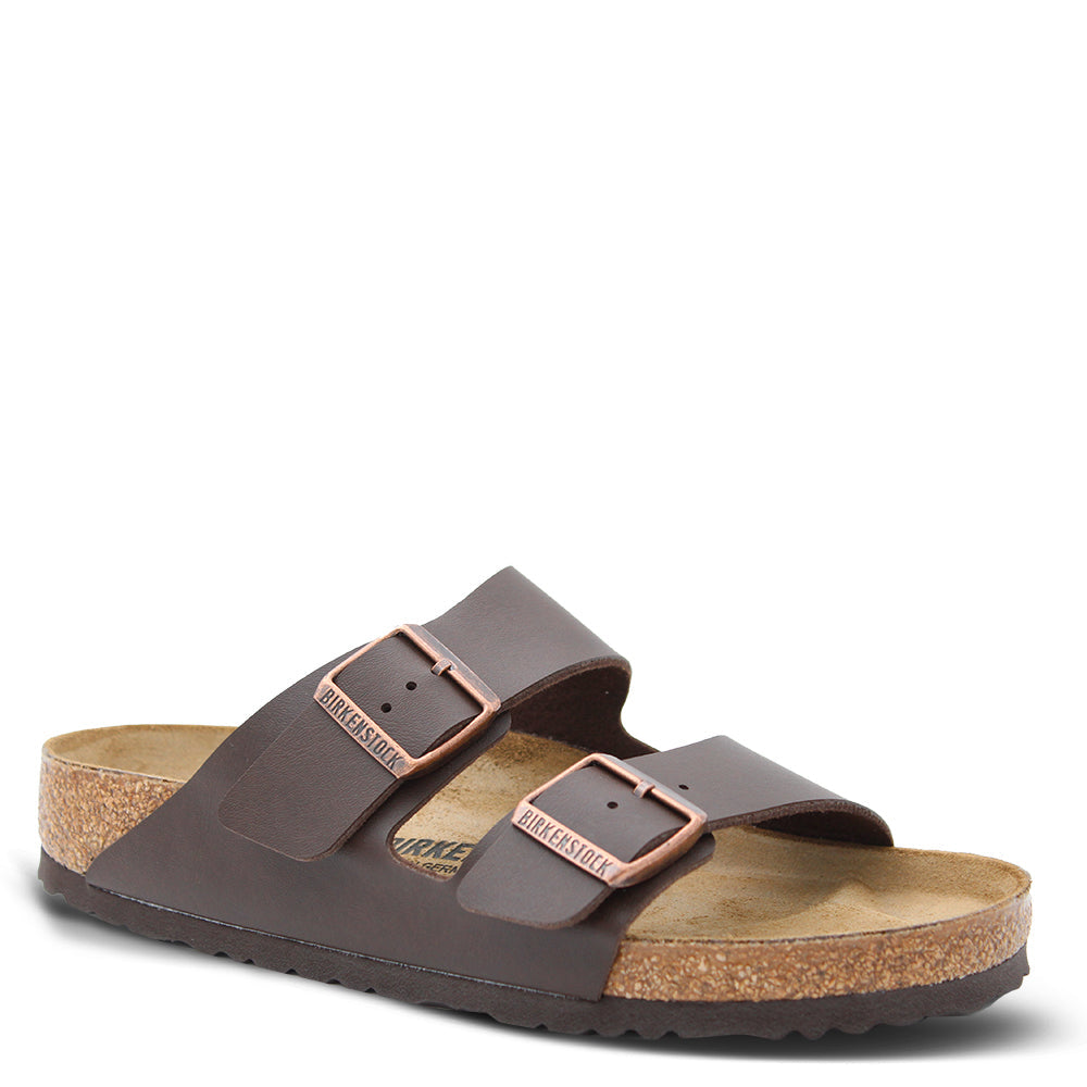 Birkenstock Arizona Birko Flor Dark Brown