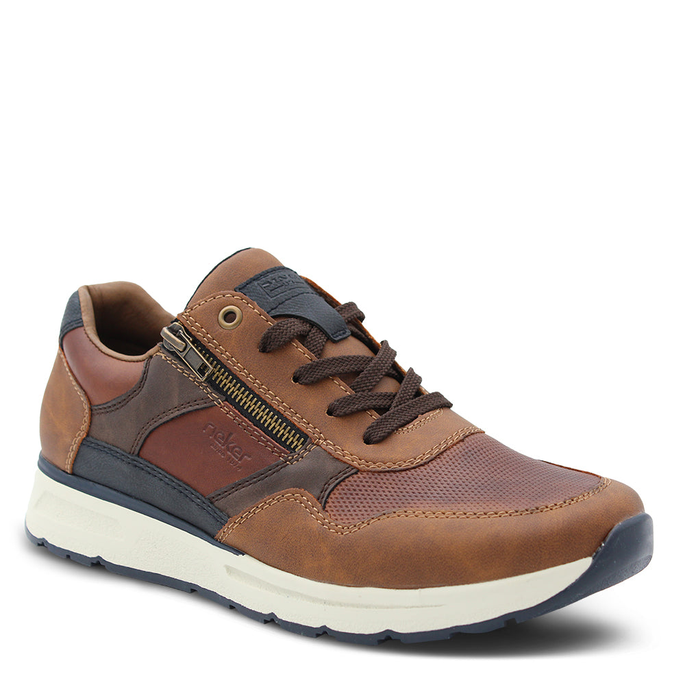 RIEKER B0701 mens's sneakers brown