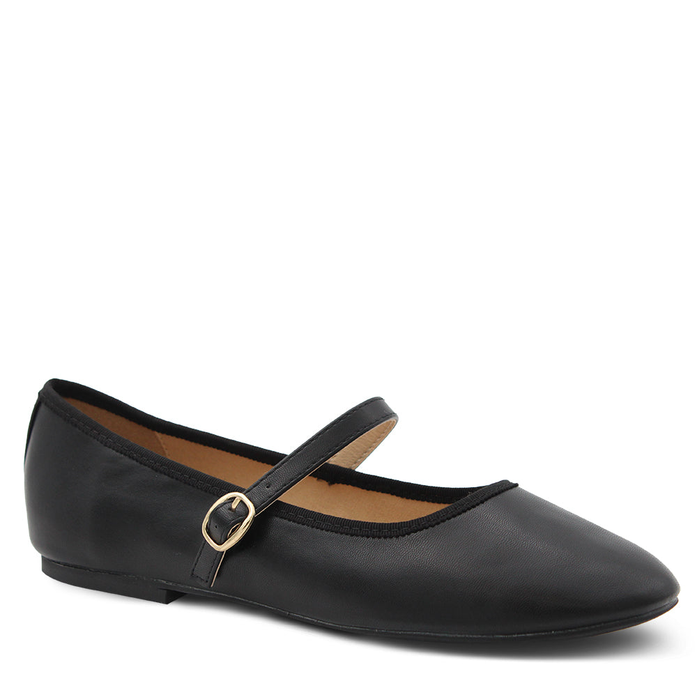 Verali Bambi Mary Jane Ballet Flat Black