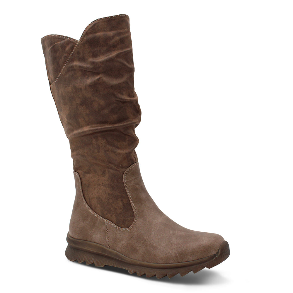 Bay Lane socca Women's Long Winter boots Taupe