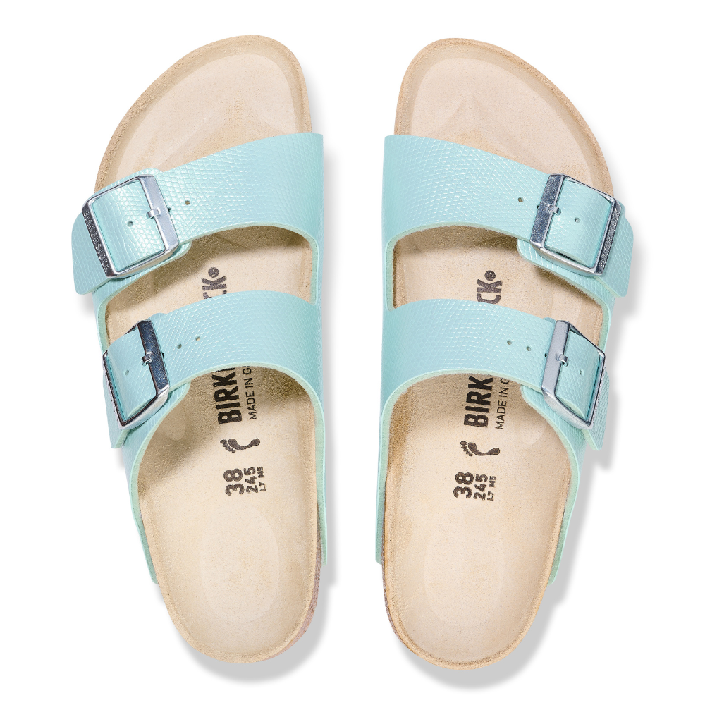 Birkenstock Shiny Embossed Slides