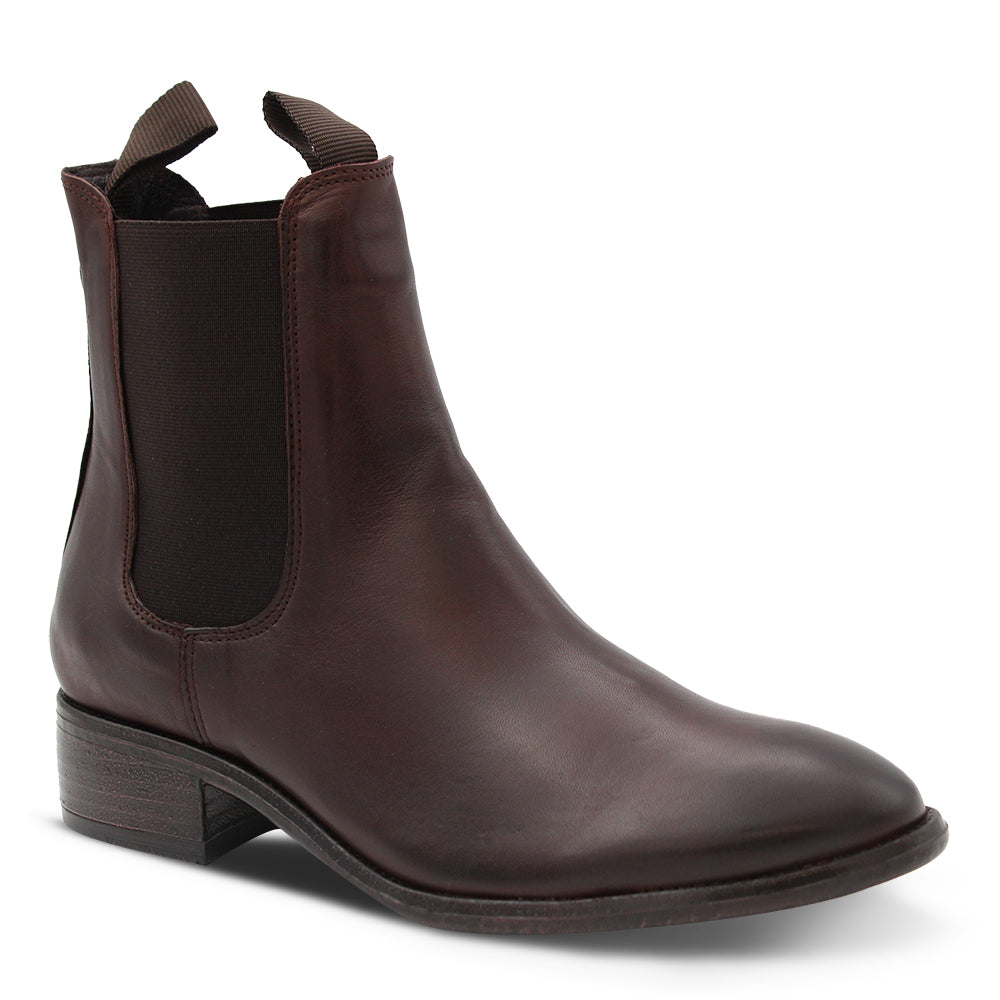 Eos Celina Women's Chelsea Boots Chestnut