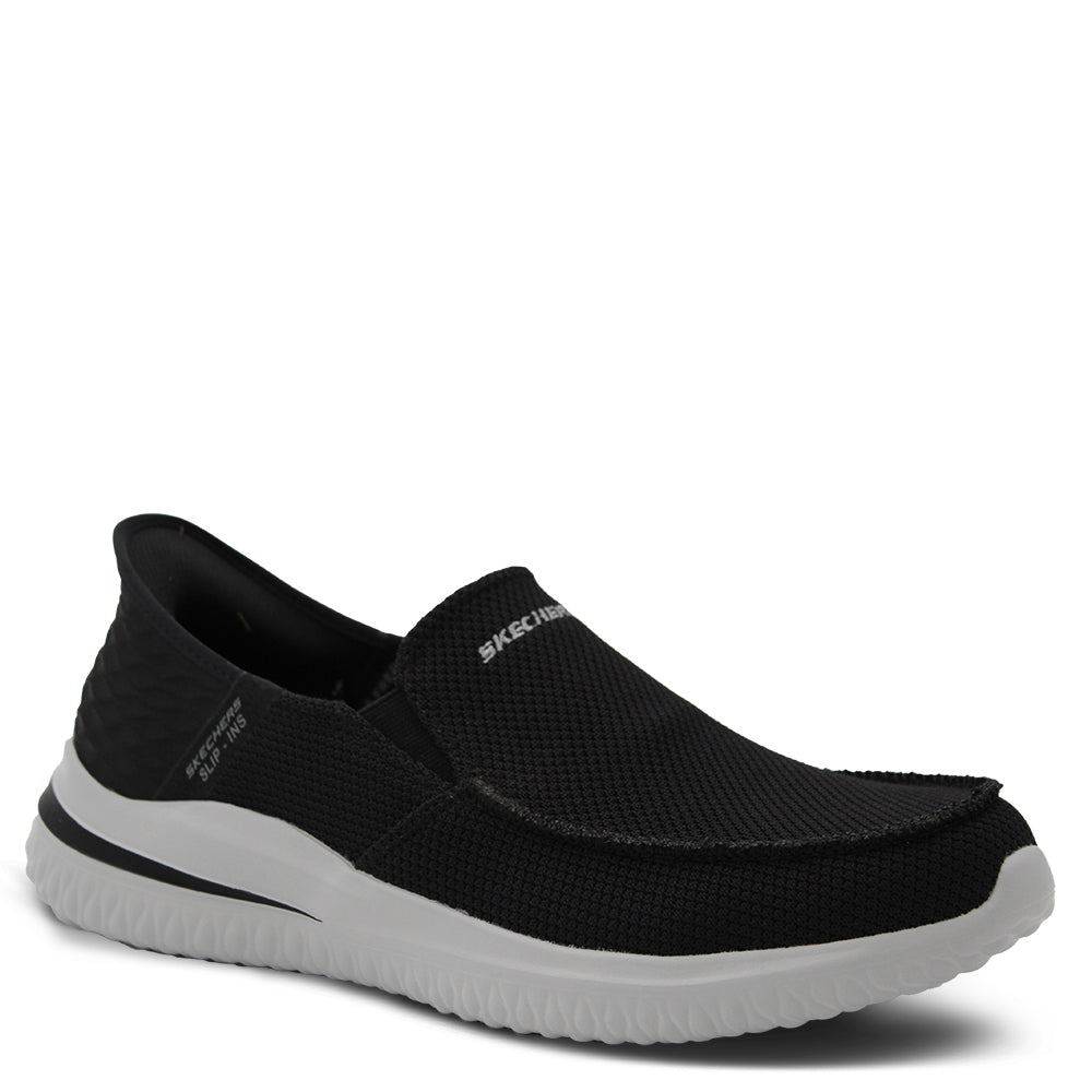 Skechers Delson 3.0 Cabrino Mens Slip On Sneakers