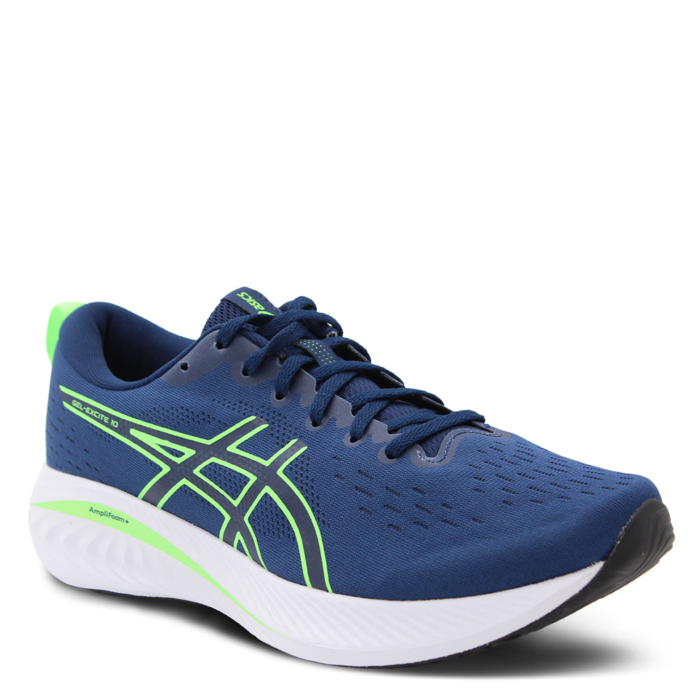 Asics Gel Excite 10 Men's Running Shoes Blue Lime