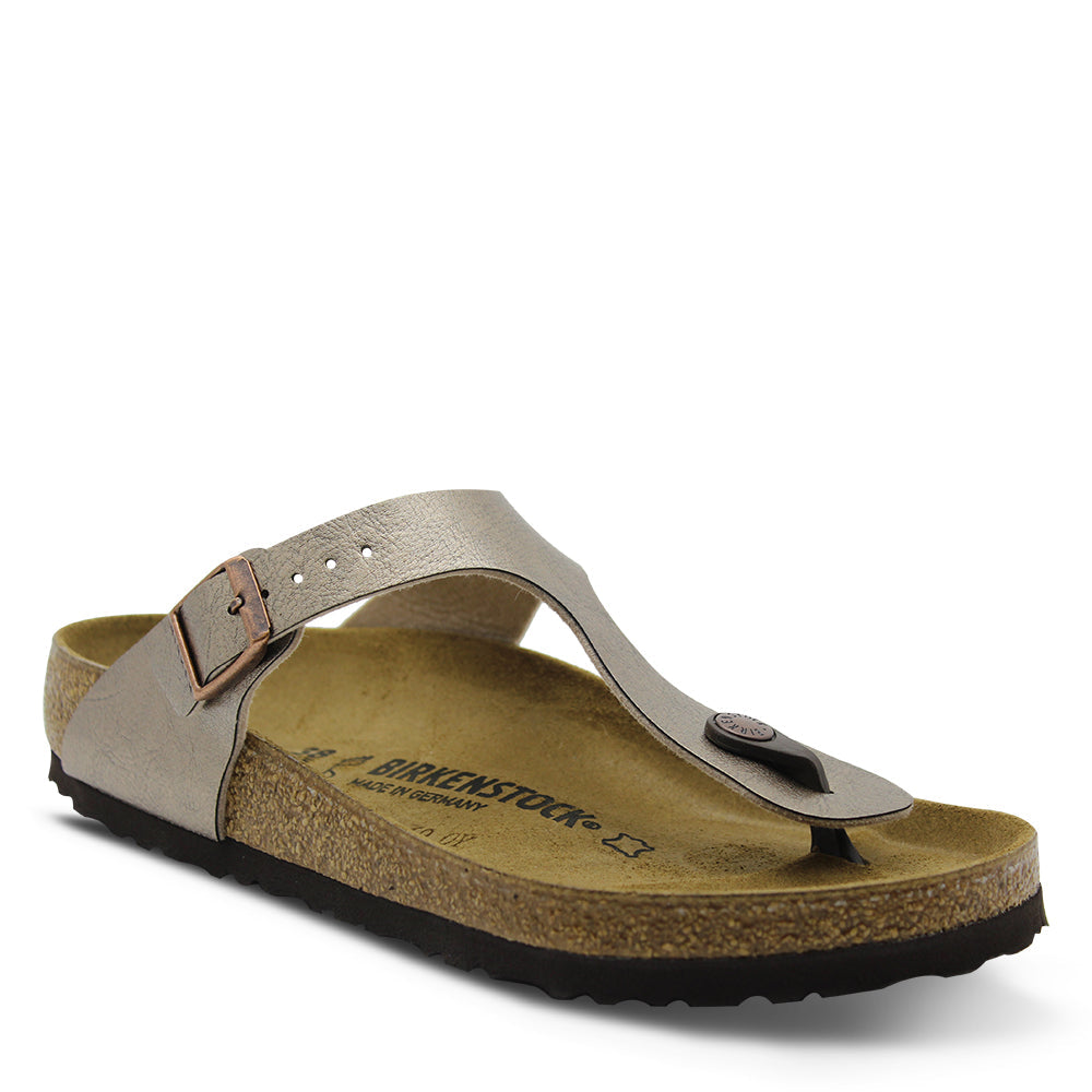 Birkenstock Gizeh Graceful Taupe Womens Flat Thong