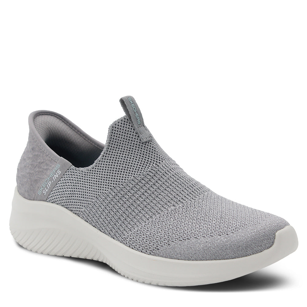 Skechers Smooth Step Ultra Flex 3.0 Slip On Sneakers Grey