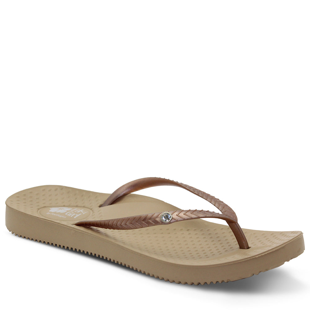 Tiki Women's Rose Flat Thong