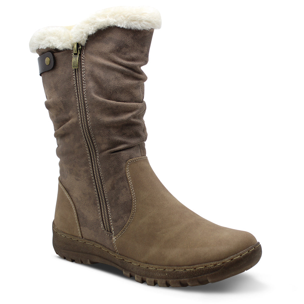 CC Resorts Goose Women's Taupe Flat Boot