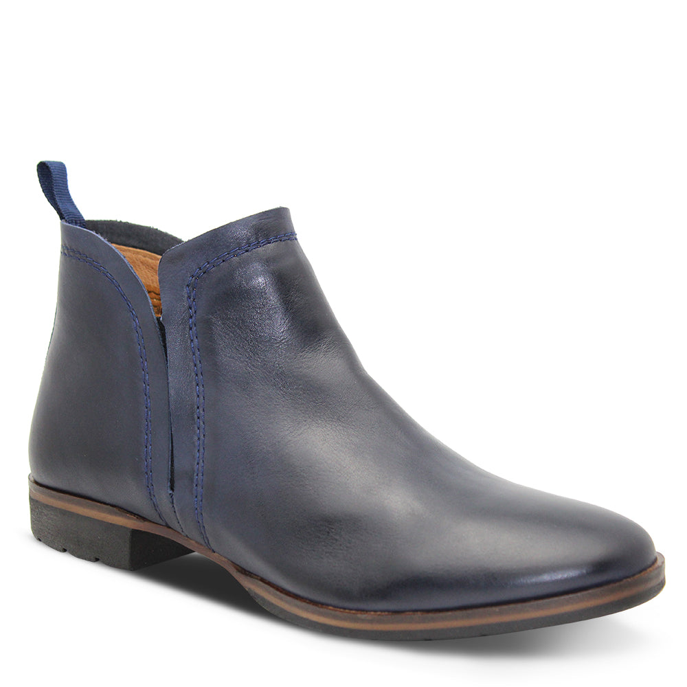 Eos Gaid Women's Navy Ankle Boot