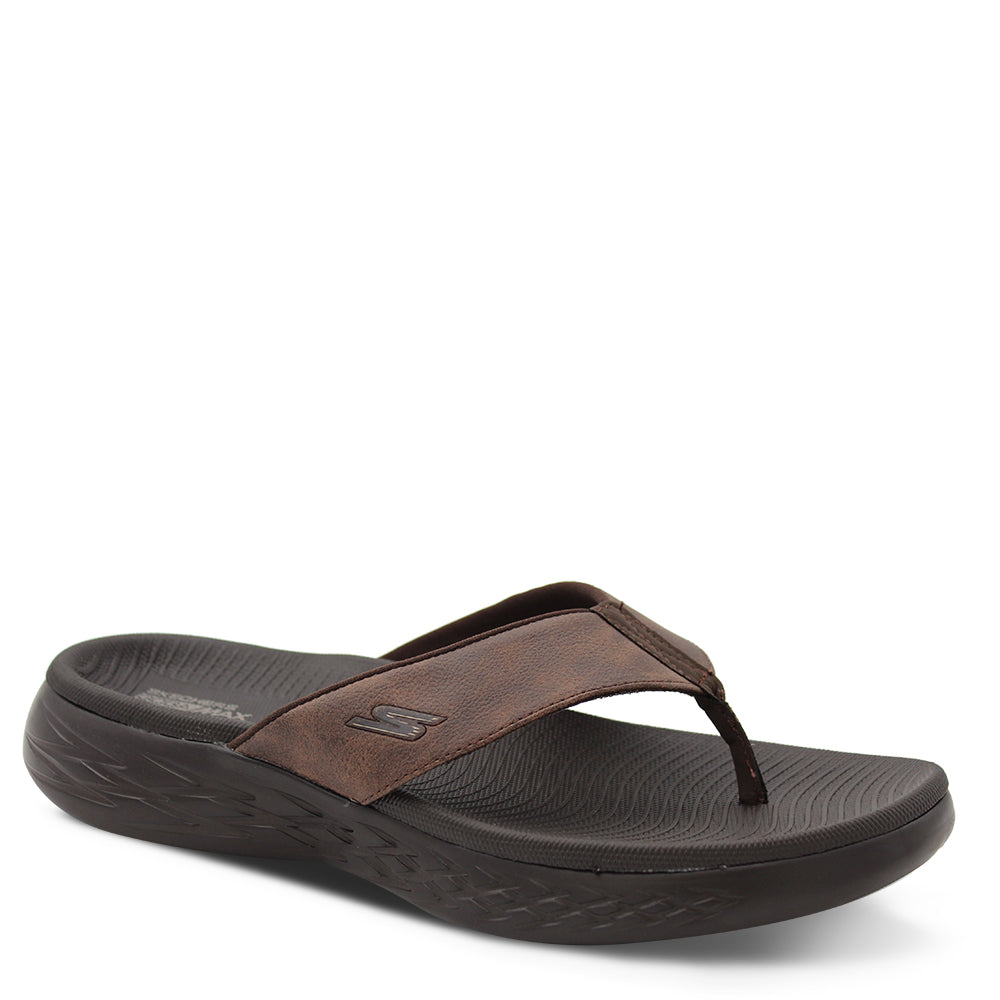 Skechers Seaport Men's Thongs Chocolate