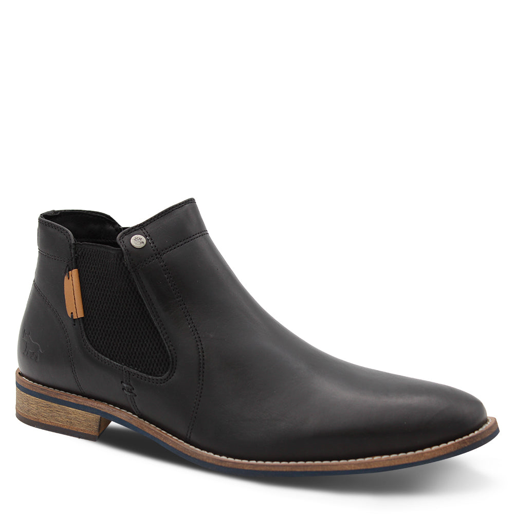 Wild Rhino Rocket Men's Dress Boots Black