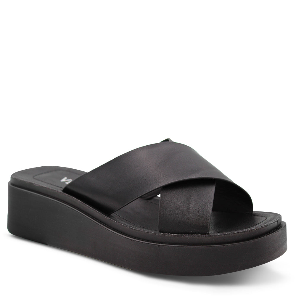 Verali Rayne Women's Platform Slide Black