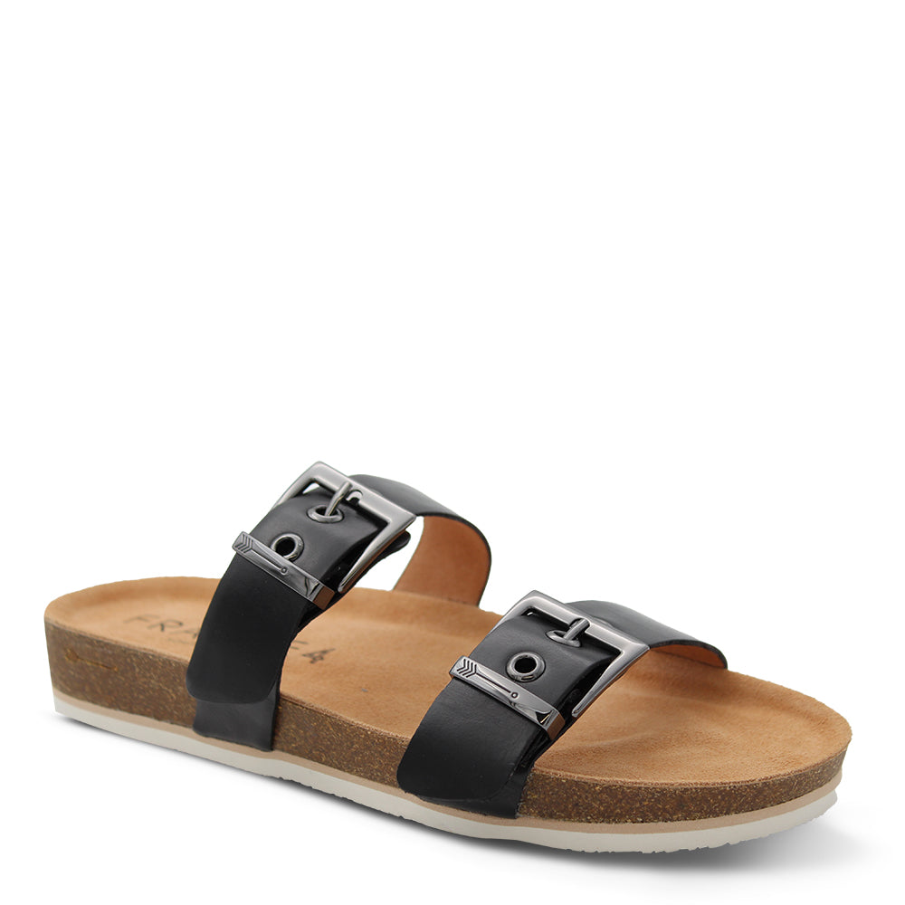 Frankie4 Sandy III Women's flat slides Black