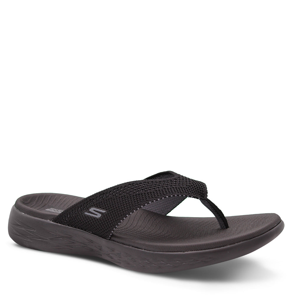 Skechers On The Go 600 Women's Thongs Black