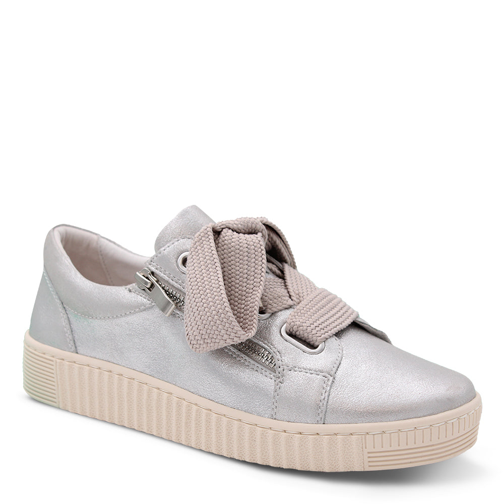 EOS Footwear Jovi Metallic women's sneakers silver