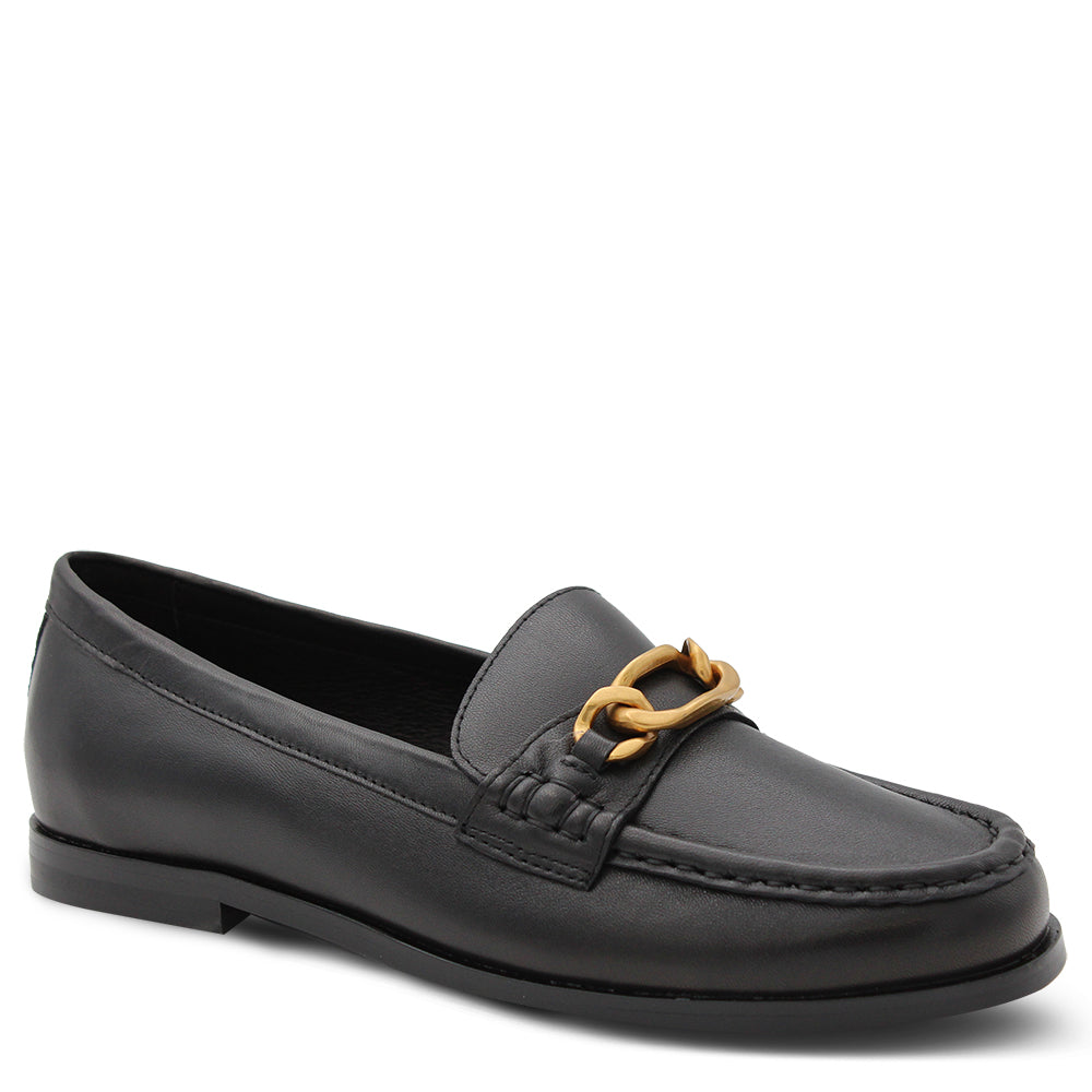 Django & Juliette Quilt Womens Loafer Black