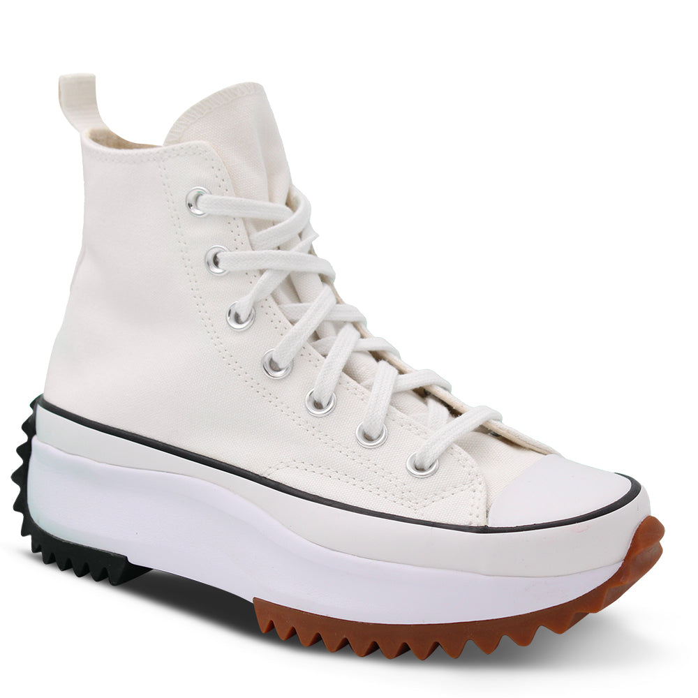 Converse Run Star Hi Sneakers White Black