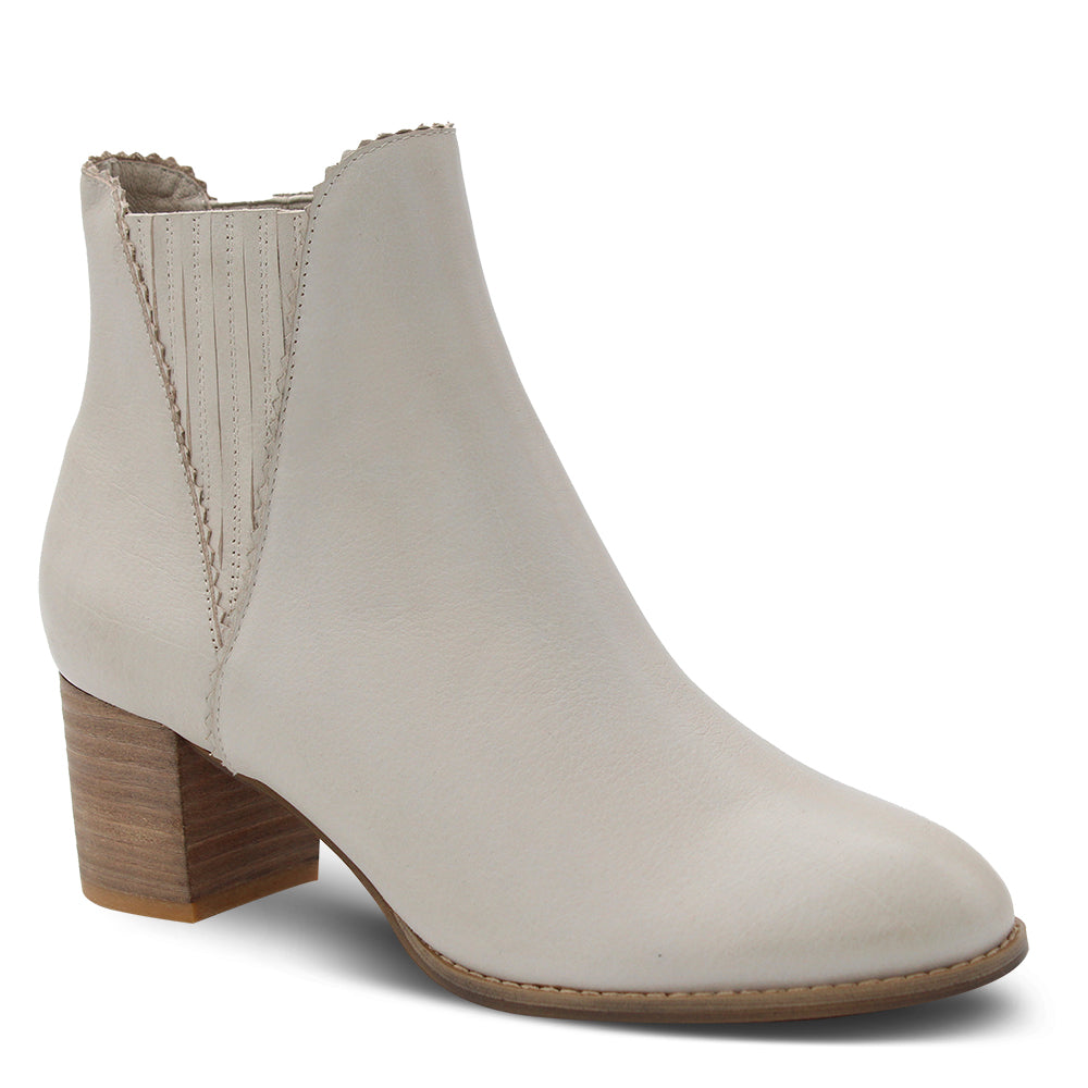 Django & Juliette Sanity Women's Heel Boots Stone
