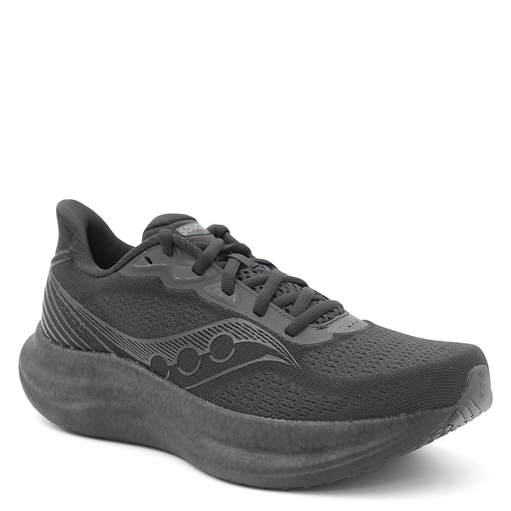 Saucony Triumph 23 Men's Running Shoes All Black