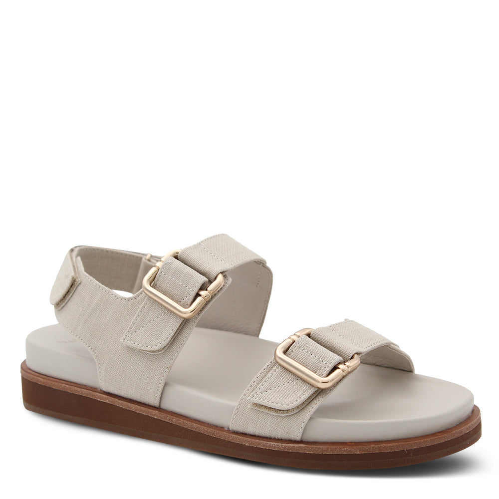 Frankie4 Thompson Womens Sandals Linen