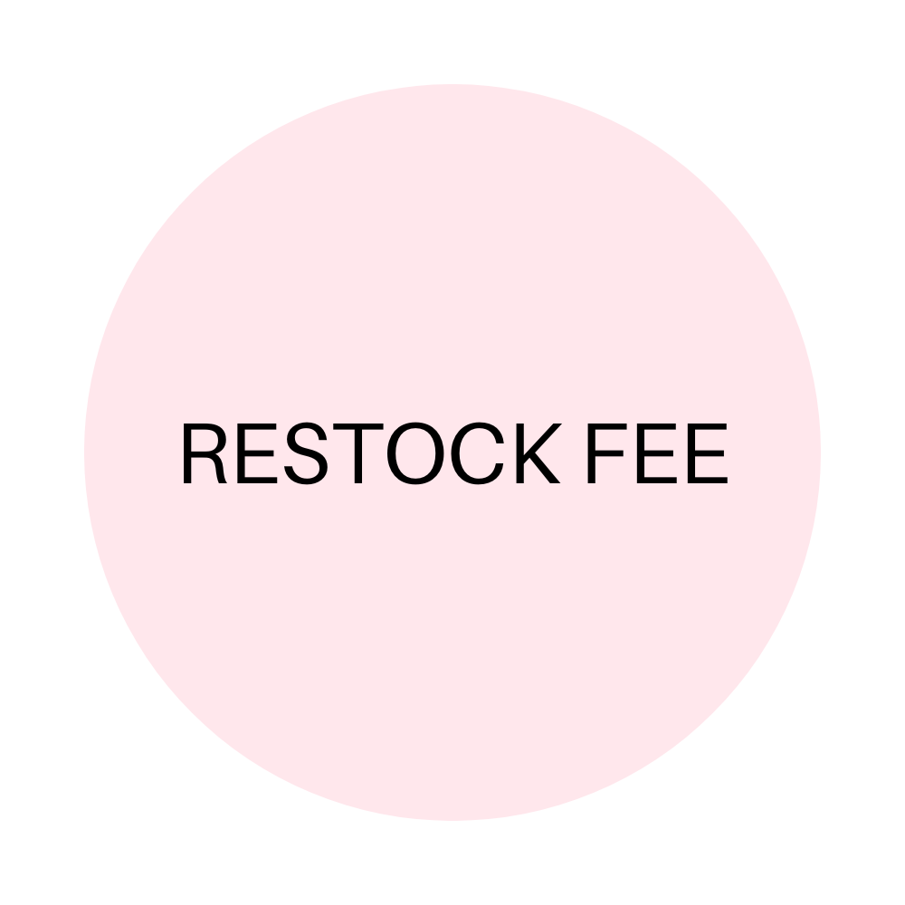 Restocking Fee