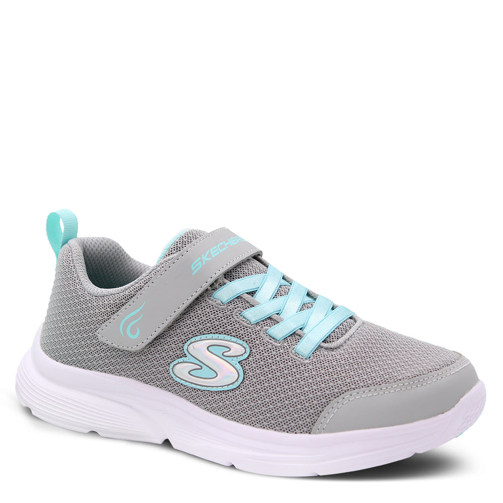 Skechers Wavy Lights Blissfully Free Kids Sneakers Grey