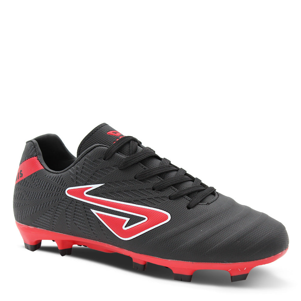 Nomis Immortal Kids Football Boots Black Red