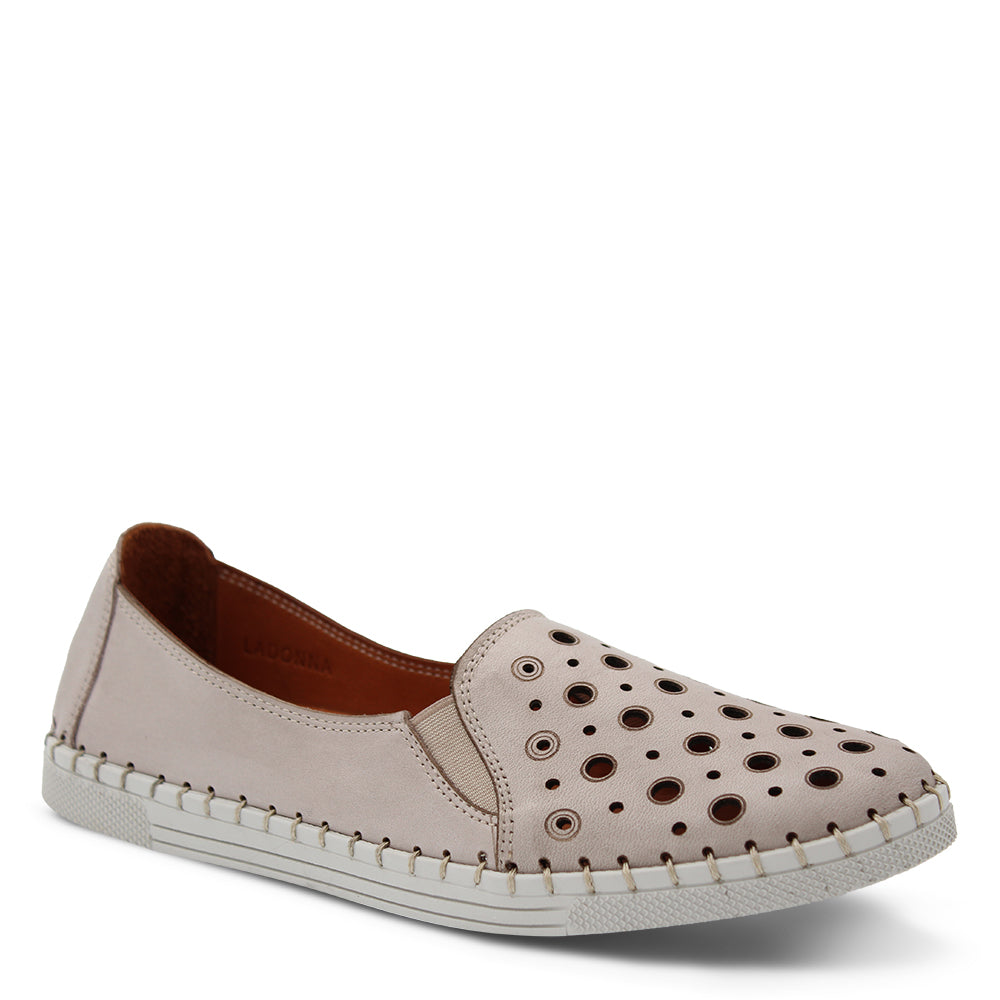 Sala Ladona Women's Casual Slip On Shoes Silver Grey