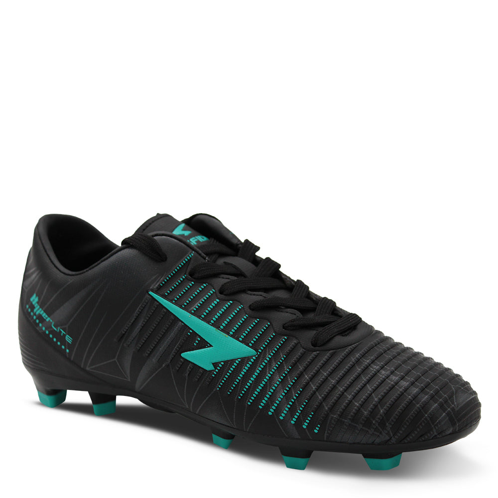 Sfida Laser Junior Footy Boots Black Teal