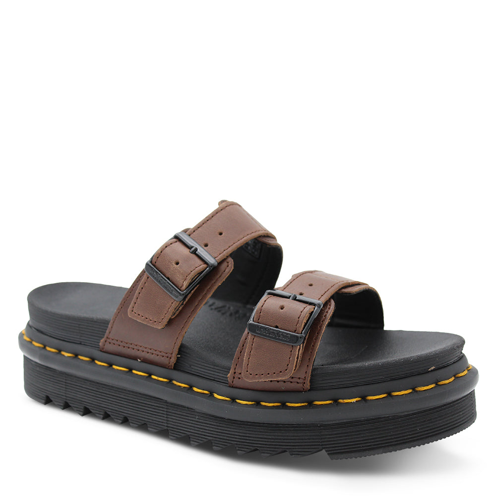 Dr Martens Myles Women's Chunky platform sandals Brown