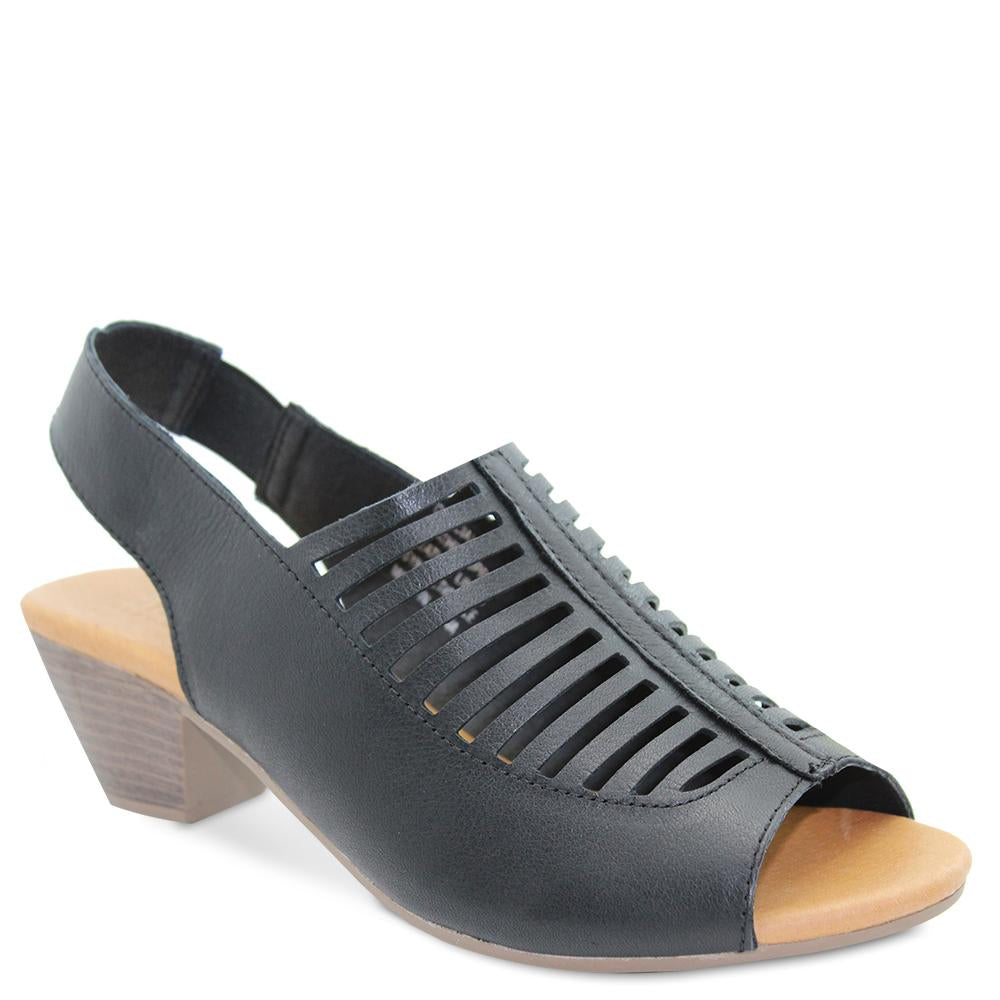 Stegmann Official Black Womens Sandal