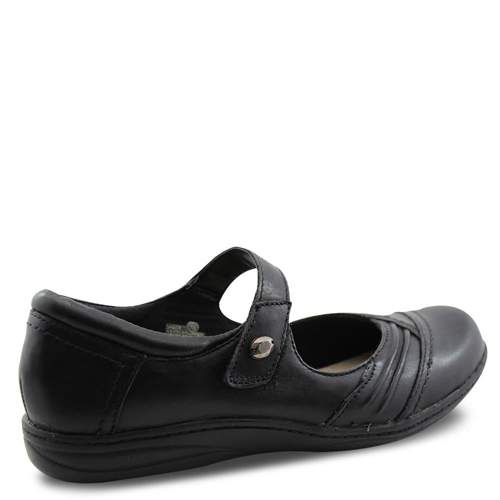 Planet Jamie womens flat work shoe Black