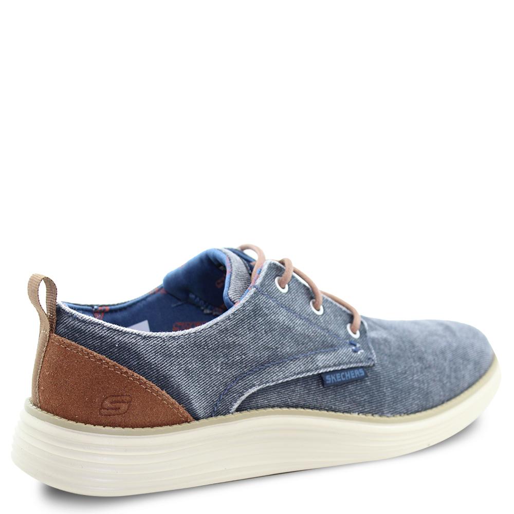 Skechers Pexton Navy Mens Casual