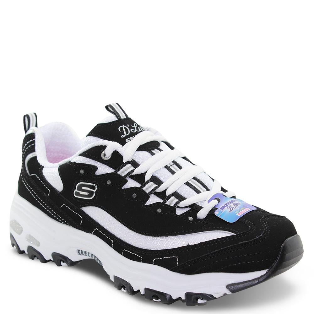 Skechers Biggest Fan Black/white Sneaker