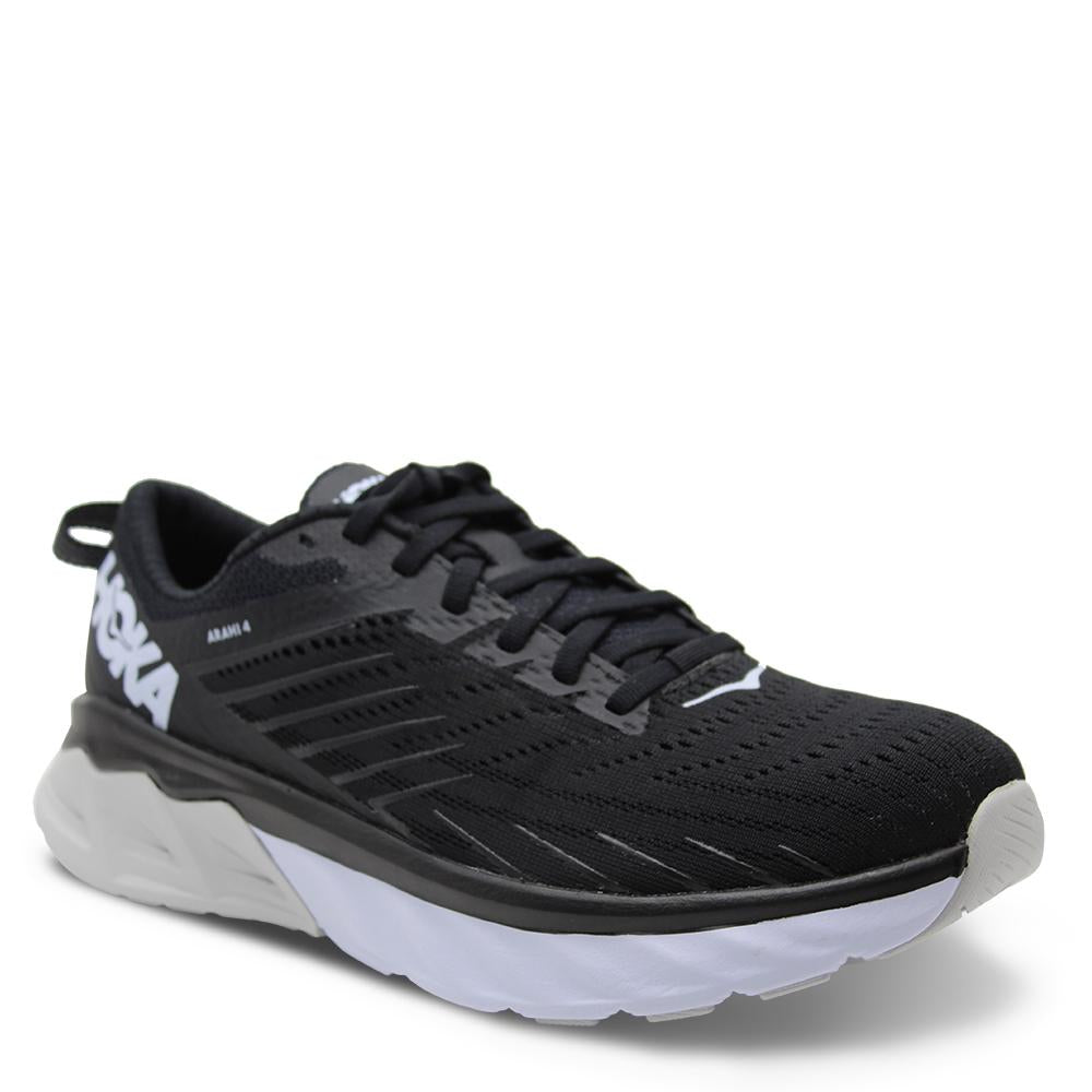 Hoka One One Arahi 4 Black White Womens Runner
