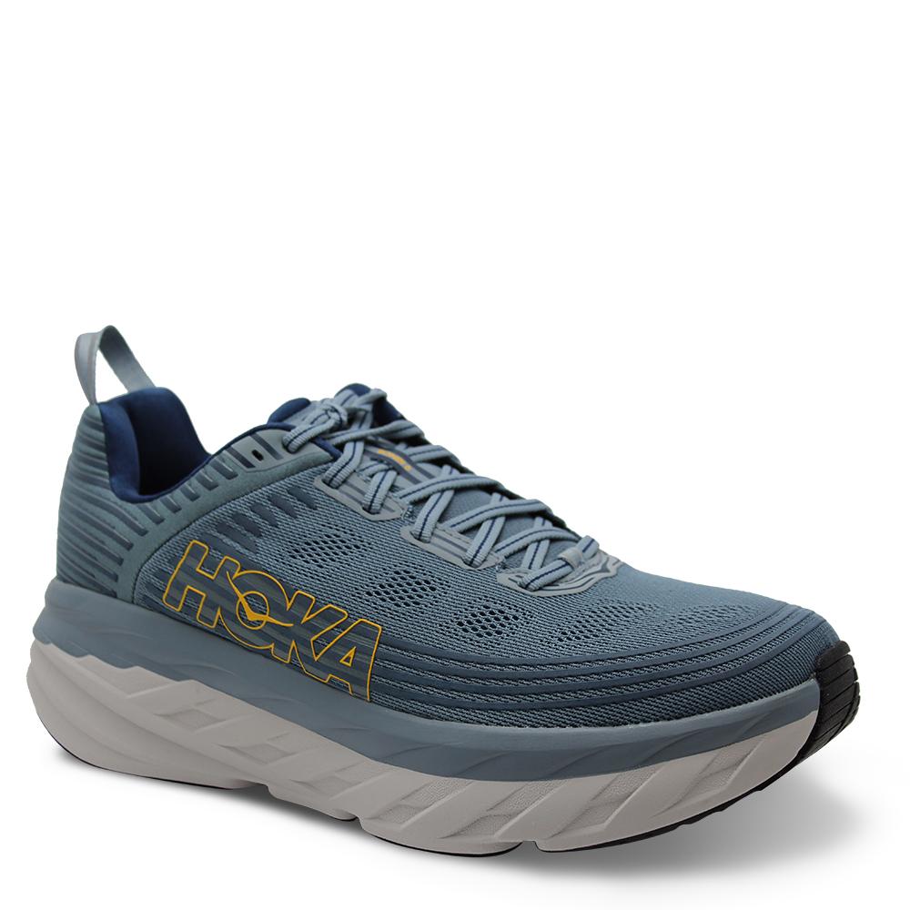 Hoka Bondi 6 Mens Blue Jogger wide fit