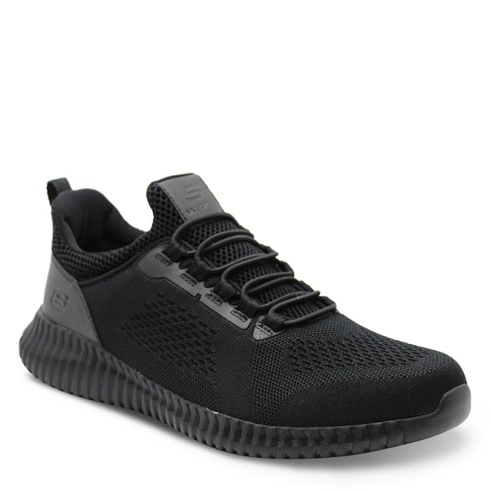 Skechers Cessnock Mens Black Sneaker