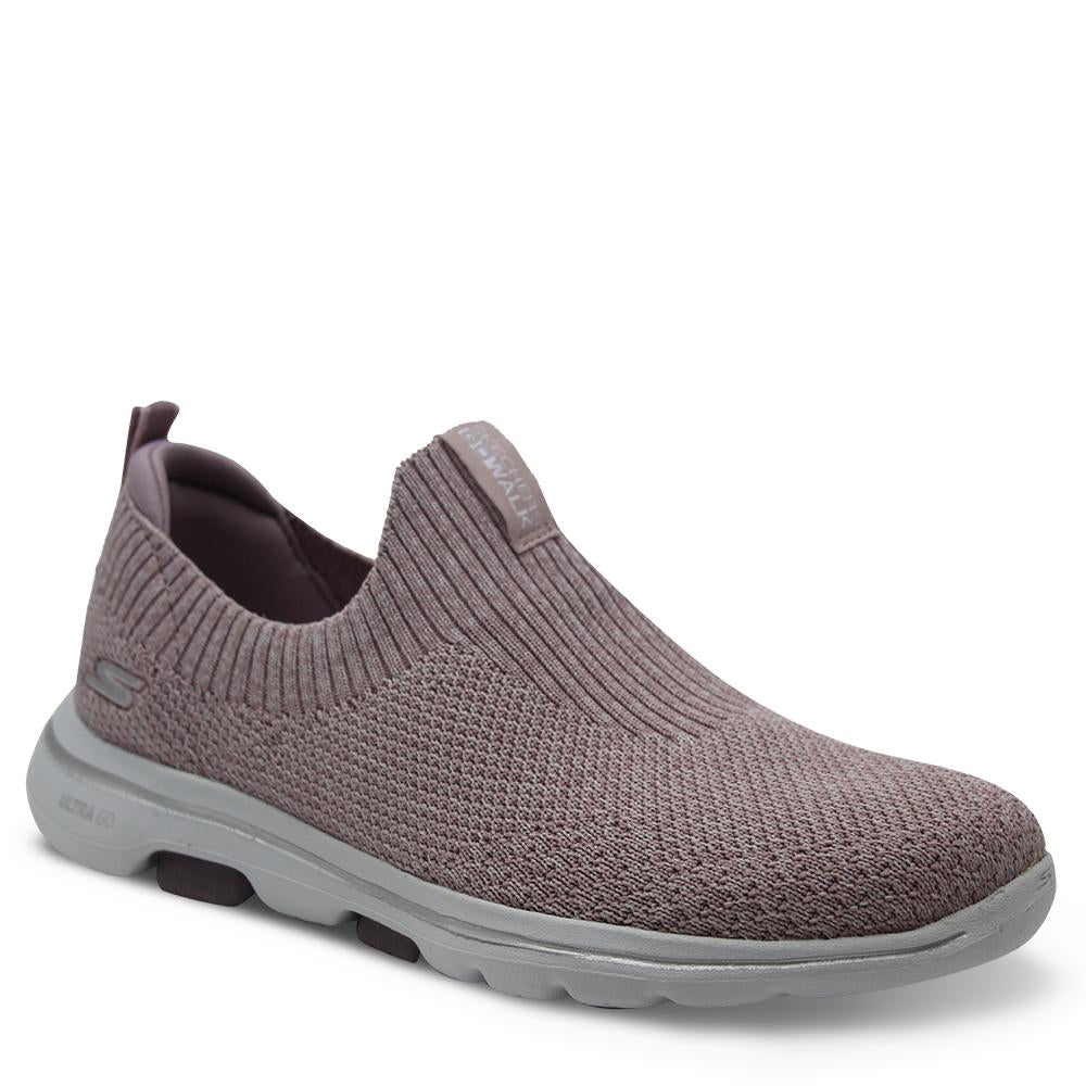 Skechers Go Walk Trendy Mauve Womens Sneaker