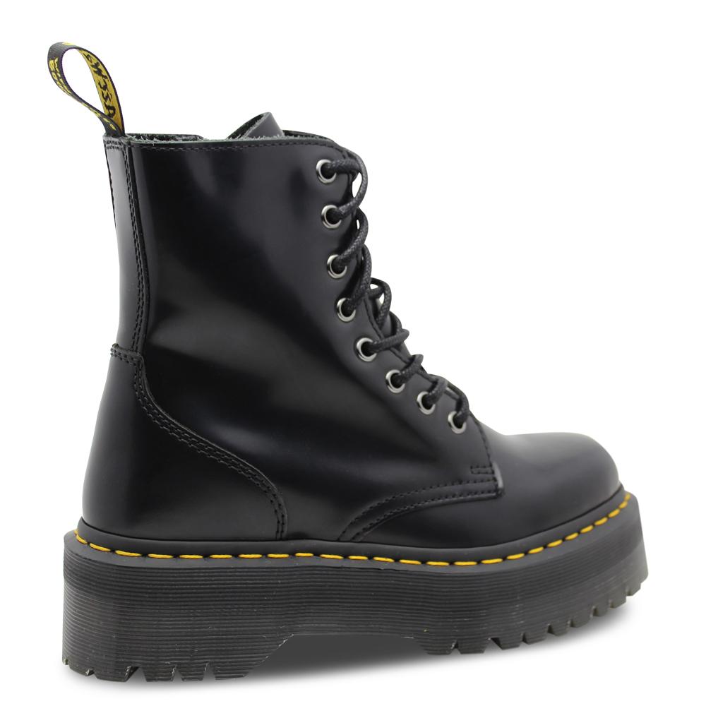 Dr Marten Jadon Black Eight Hole Boot
