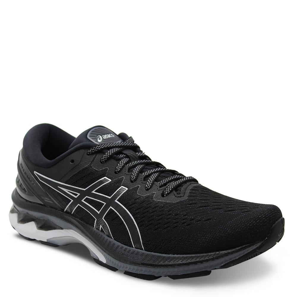 Asics Gel Kayano 27 Mens Runner Black Silver