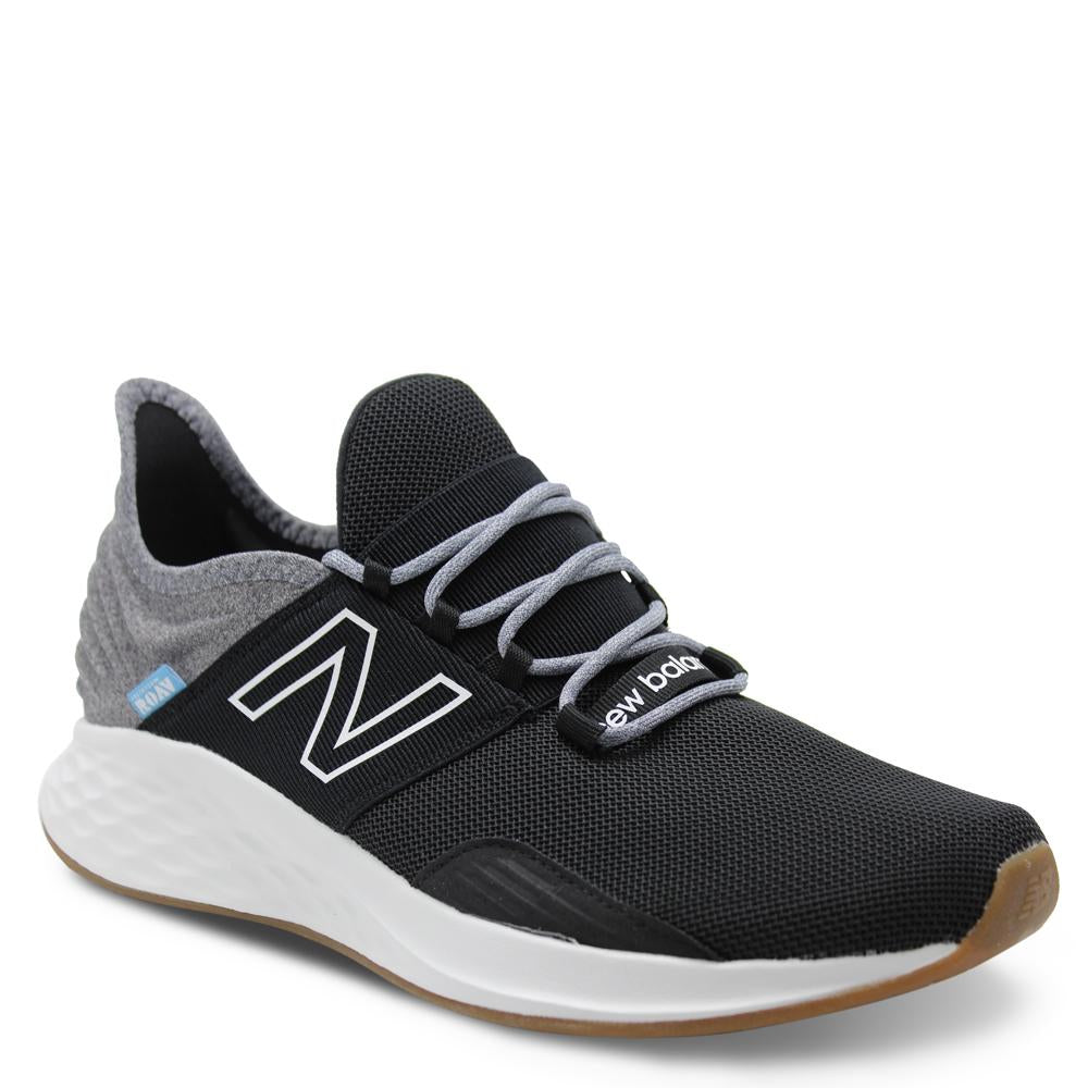 New Balance Fresh Foam Roav Mens Black with Light Aluminum