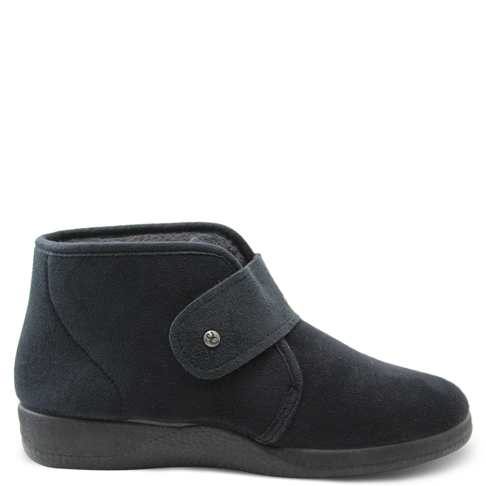 Devalverde 111 Women's Slipper Boot Ladies Slippers Black