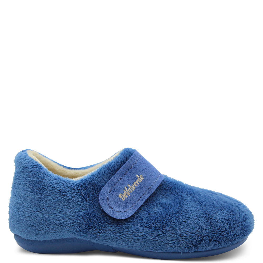 Devalverde 9724 blue womens slipper