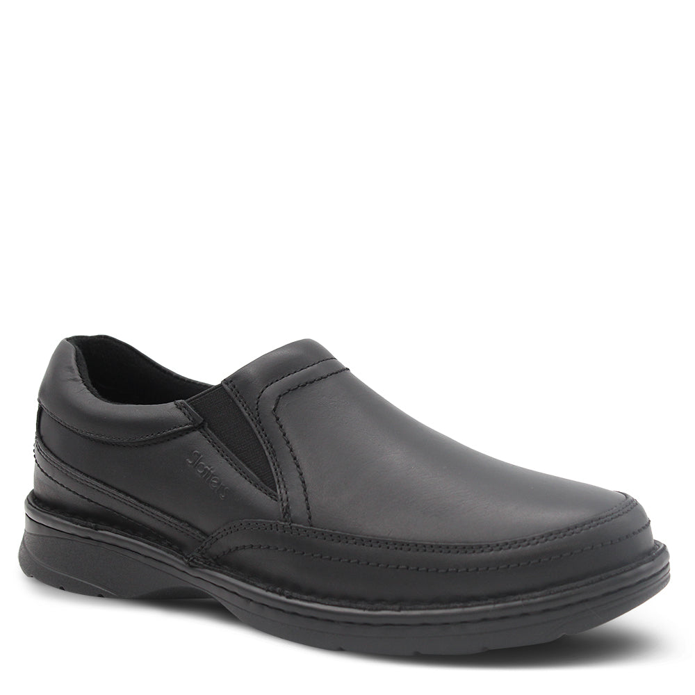 Slatters Accord Men's Casual Slip On Black