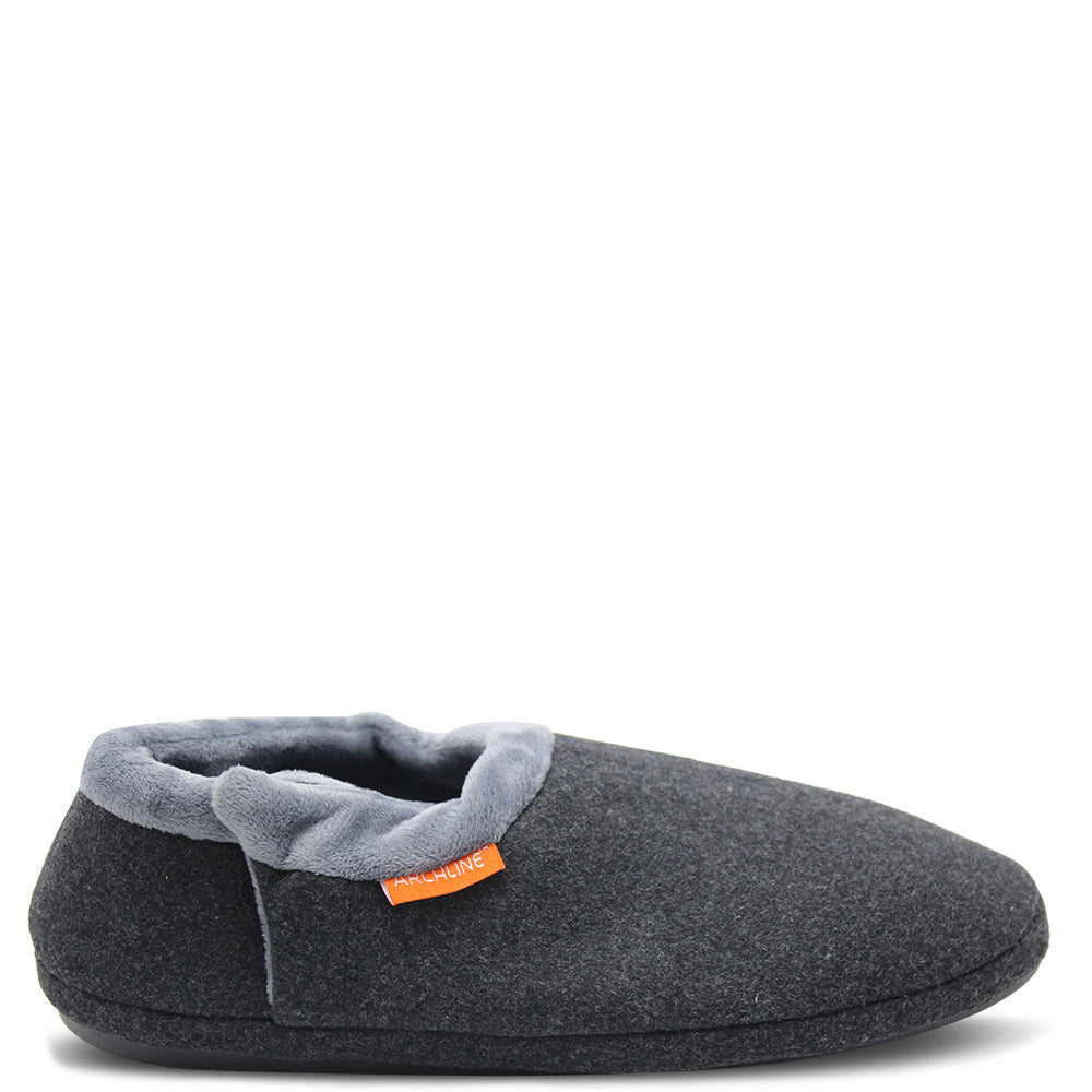Archline Orthotic Grey Slipper