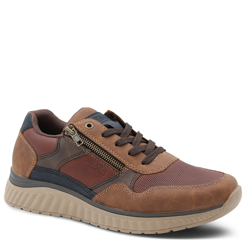 Rieker  B0601 Mens Casual Sneakers Brown