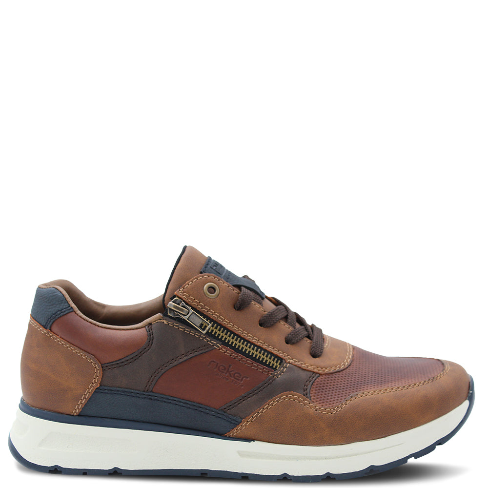 RIEKER B0701 mens's sneakers brown