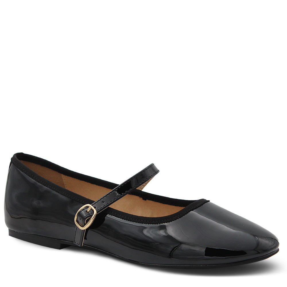 Verali Bambi Mary Jane Ballet Flat Black